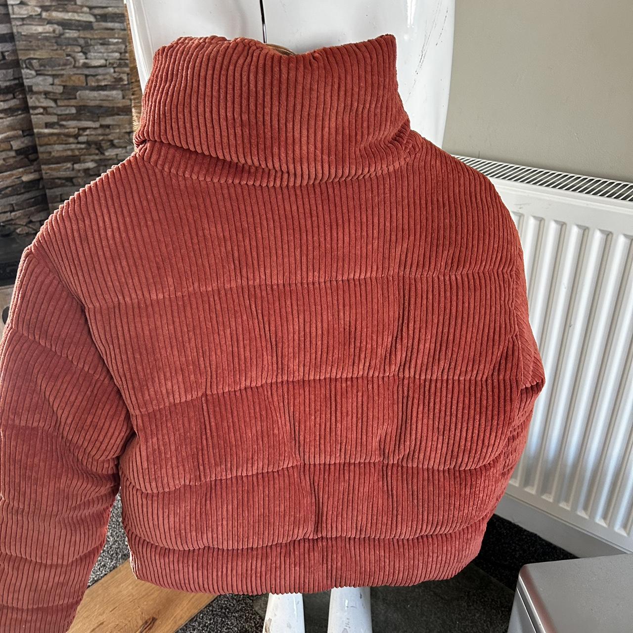 Primark burnt orange corduroy jacket great condition