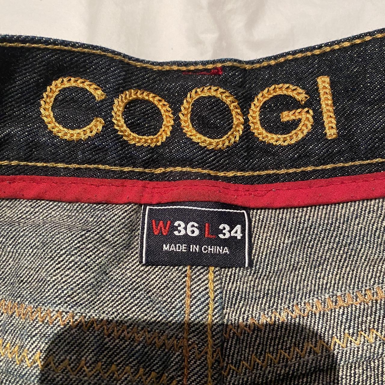 Coogi Men's Navy and Red Jeans (3)