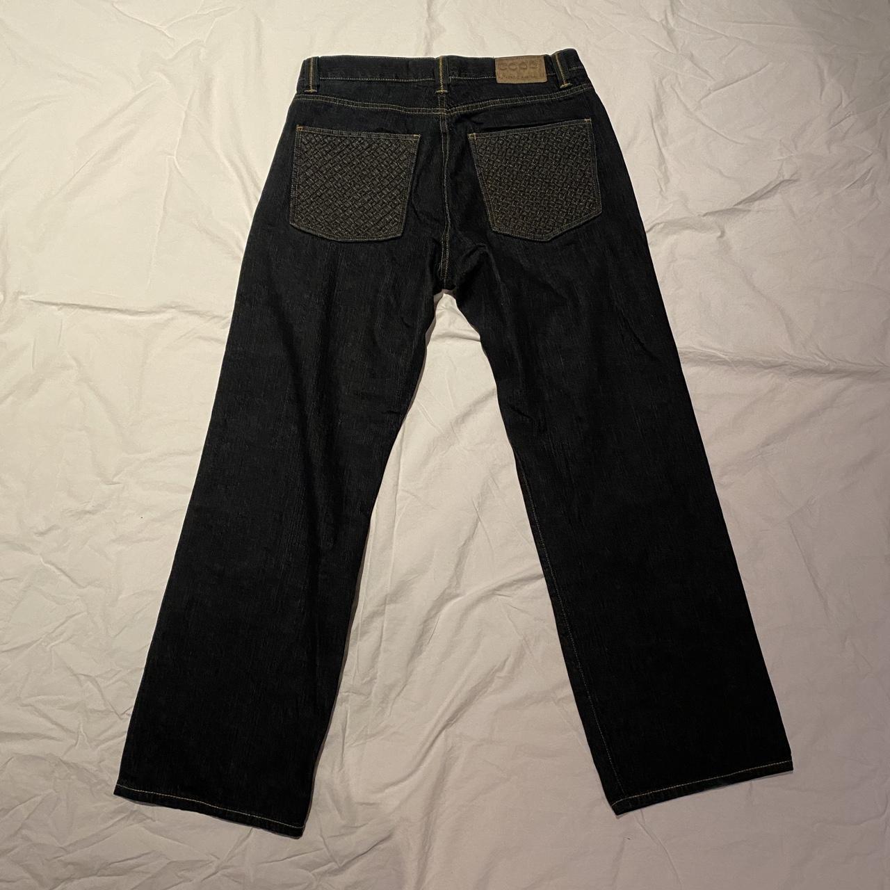 Coogi Men's Black and Navy Jeans