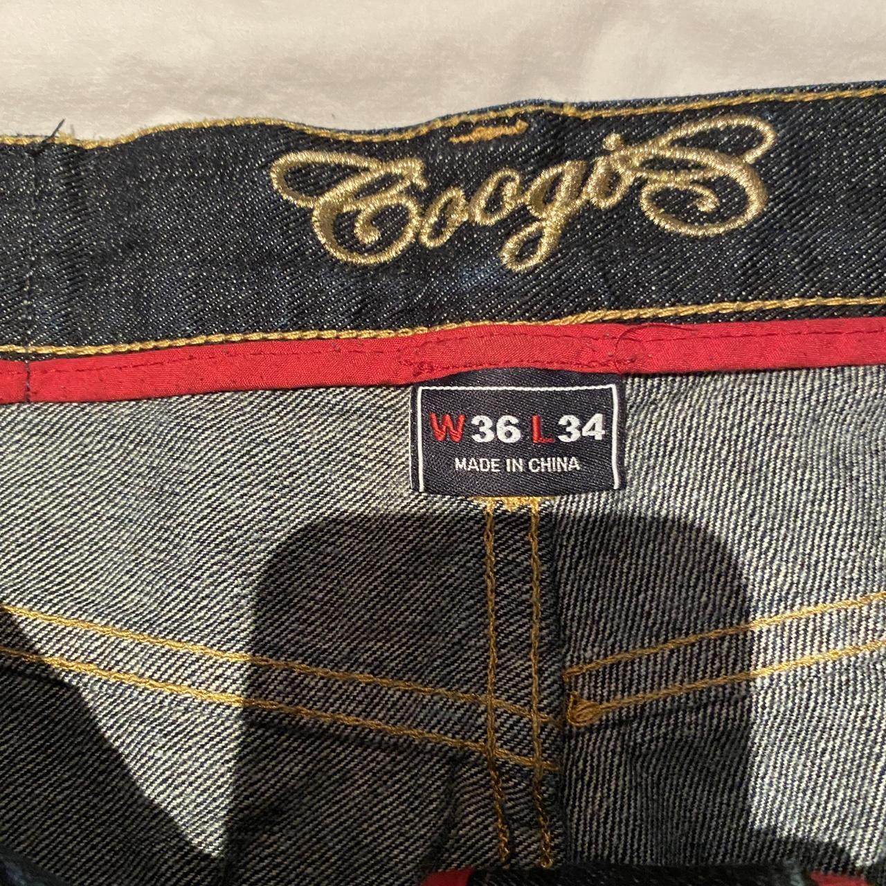 Coogi Men's Black and Navy Jeans (3)