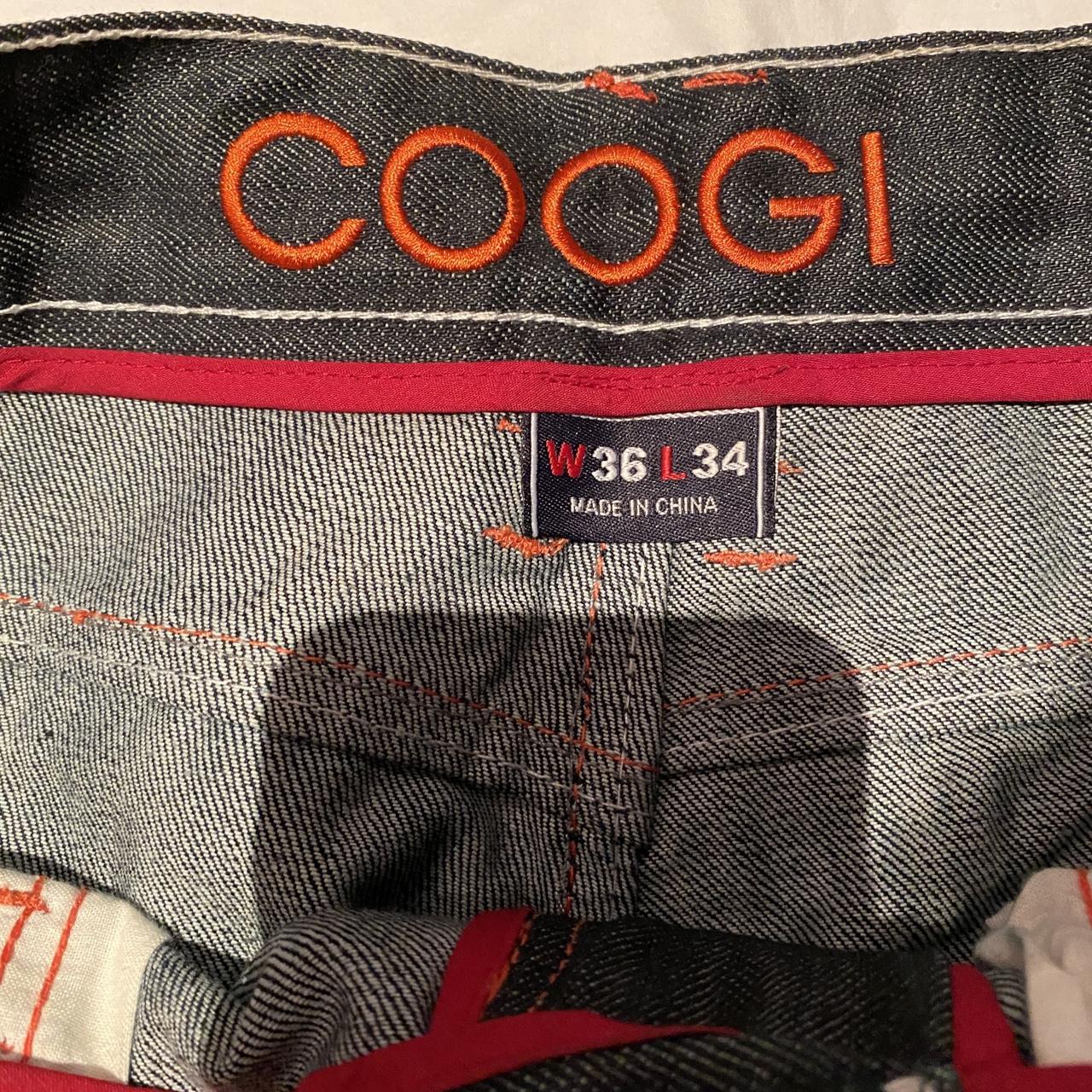 Coogi Men's Navy and Red Jeans (3)