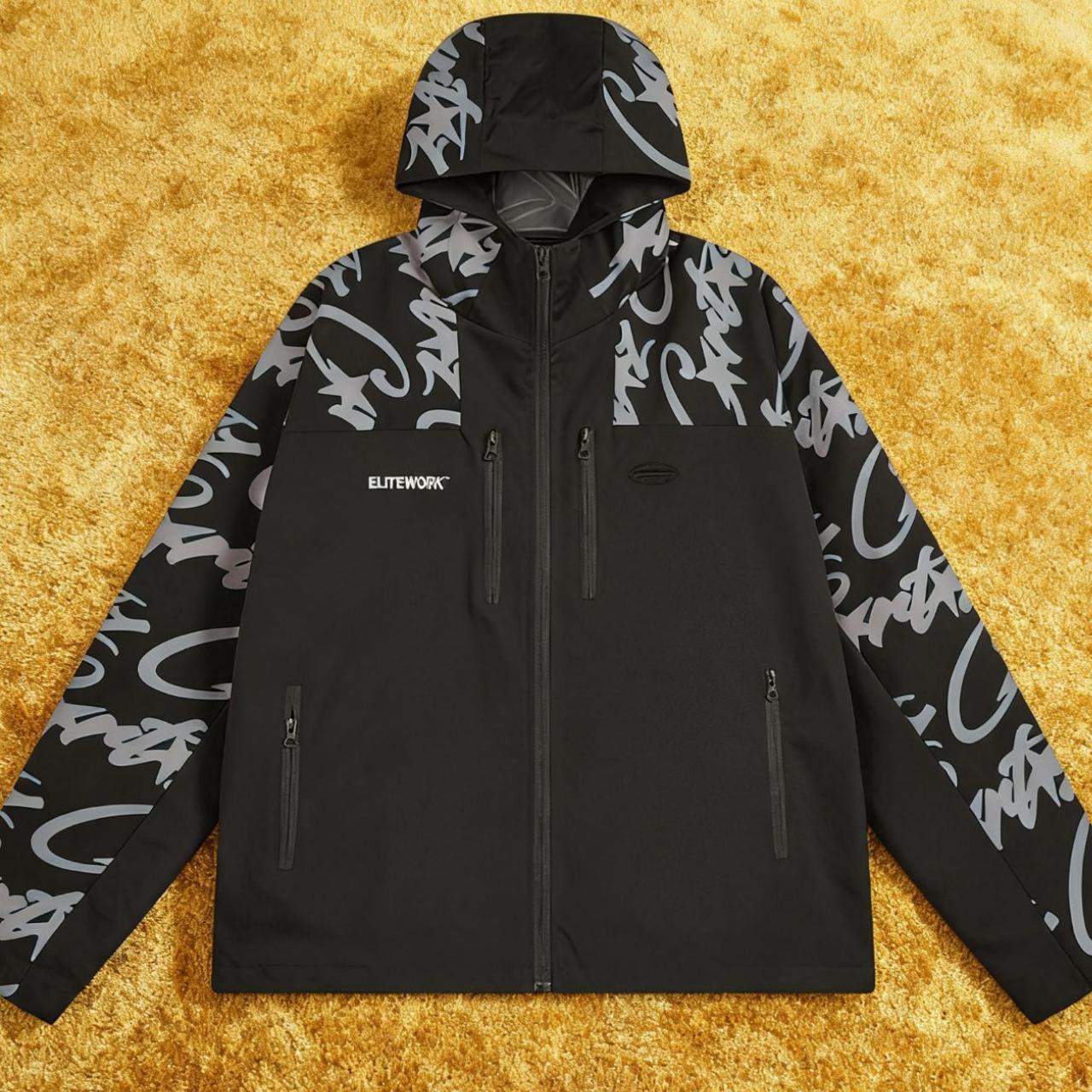 Corteiz Superior V2 Zip-Up Hoodie In Black Mens | Depop