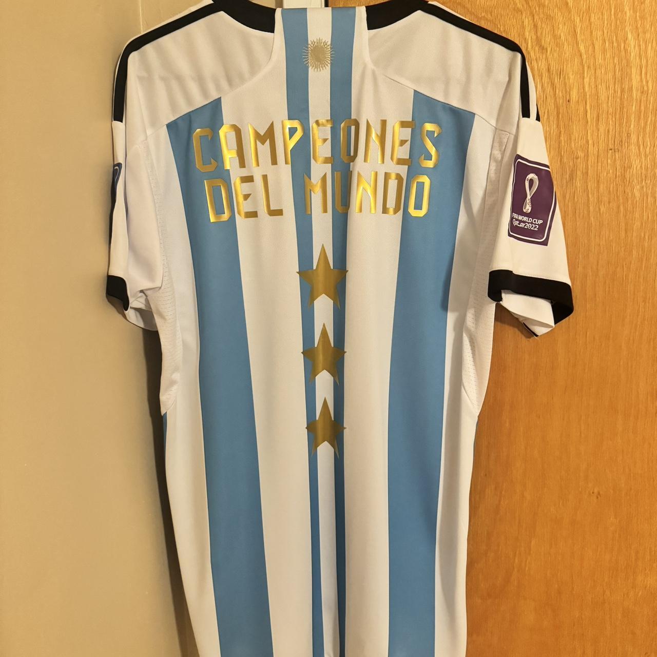Argentina World Cup Winner’s Celebration Jersey Depop
