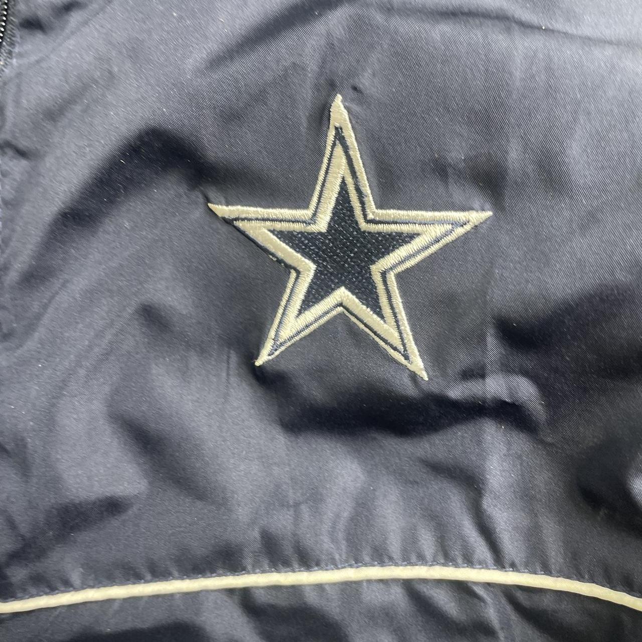 NFL Reebok COWBOYS フード付きジャケット y2k ストリート Vintage Y2k Reebok Dallas Cowboys NFL Football Crewneck