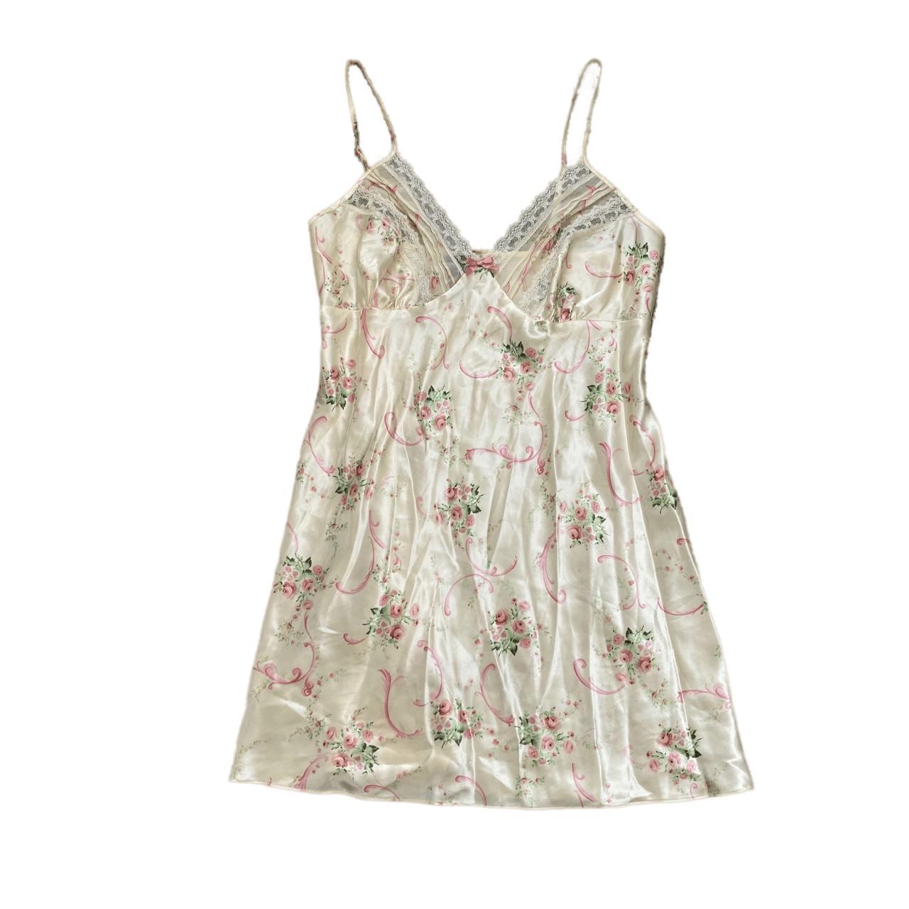 Off white secret treasures babydoll floral slip... - Depop