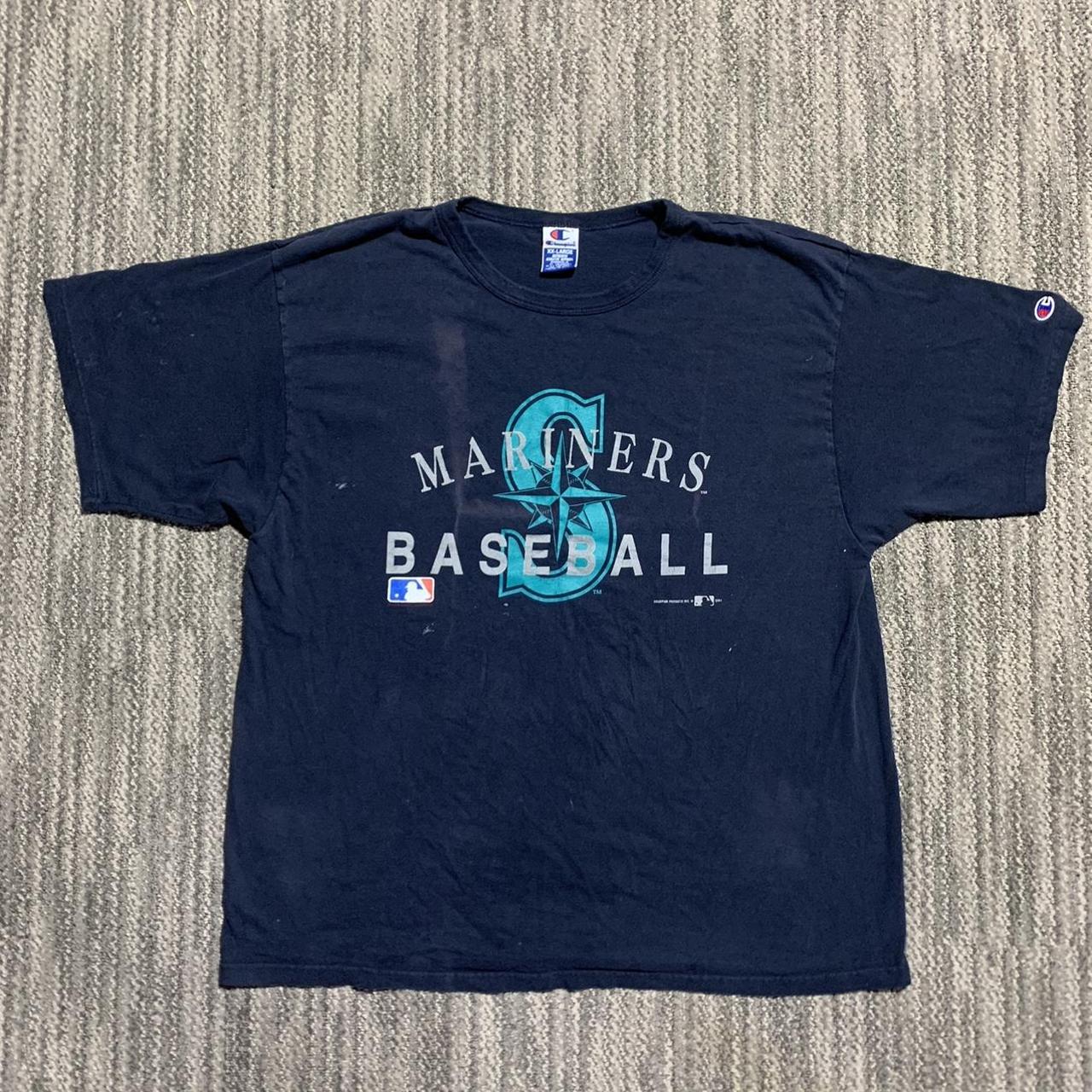 Seattle Mariners T Shirt 2XL Vintage 90s Baseball - Depop