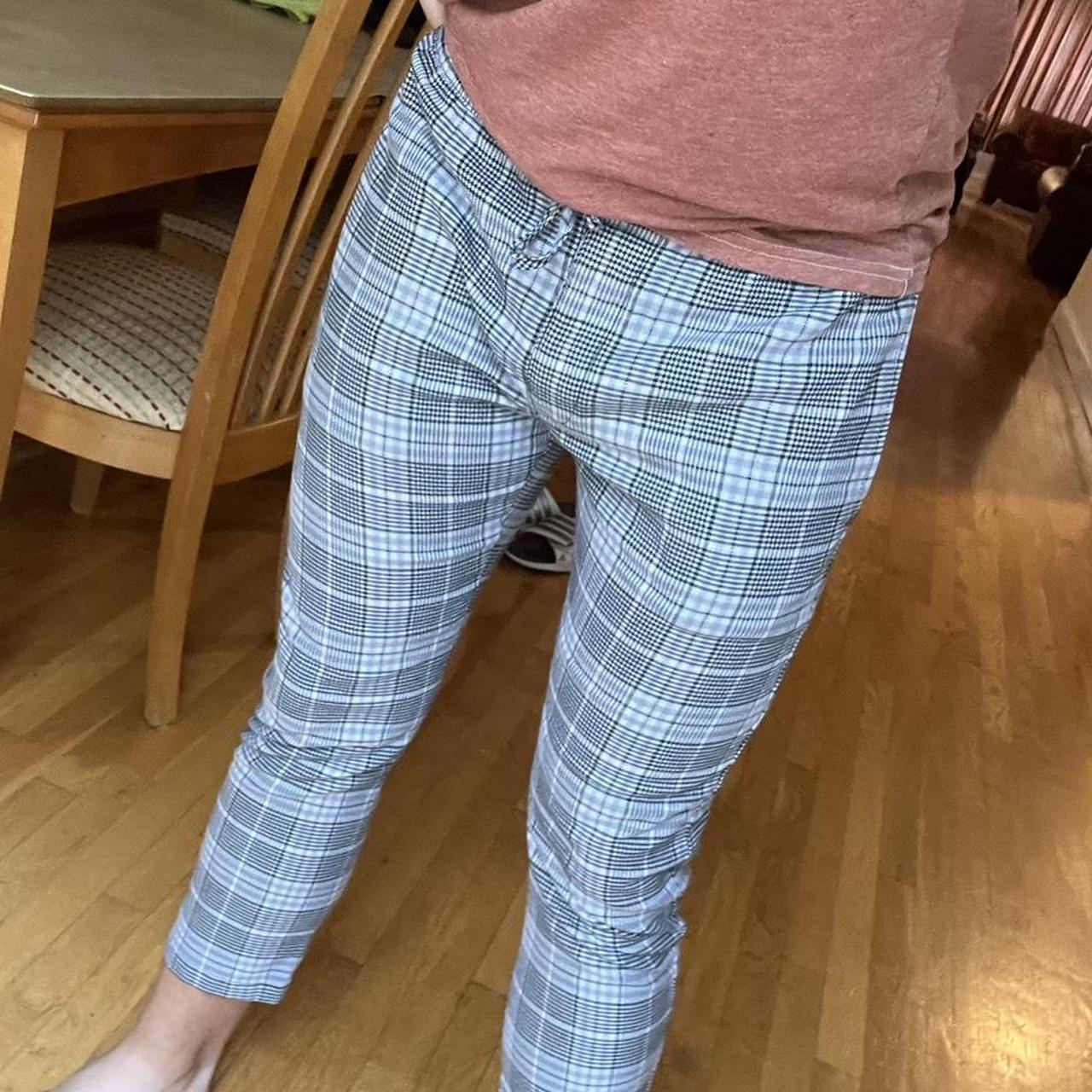 Plaid sales pants topman