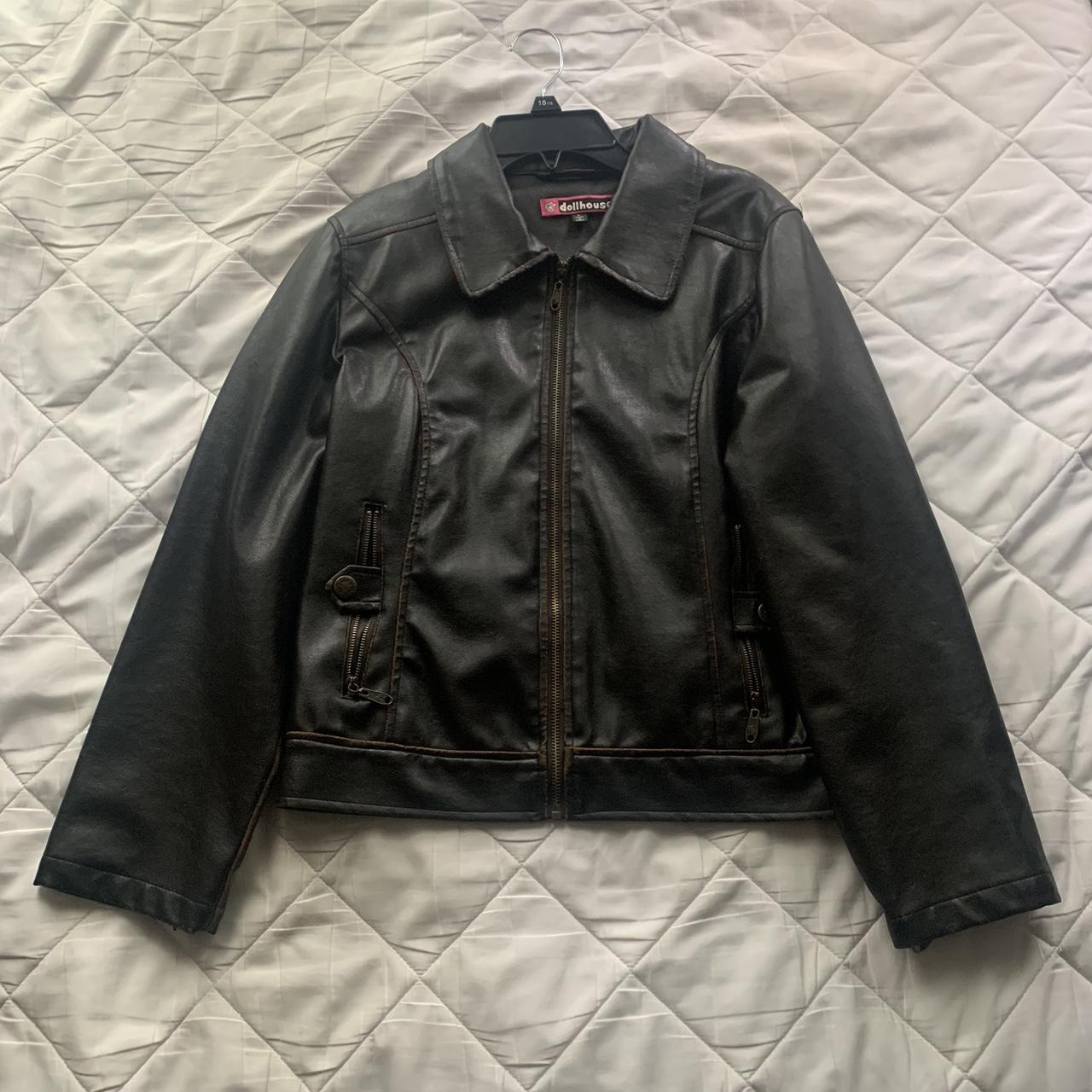 Dollhouse Women's Brown Jacket Depop