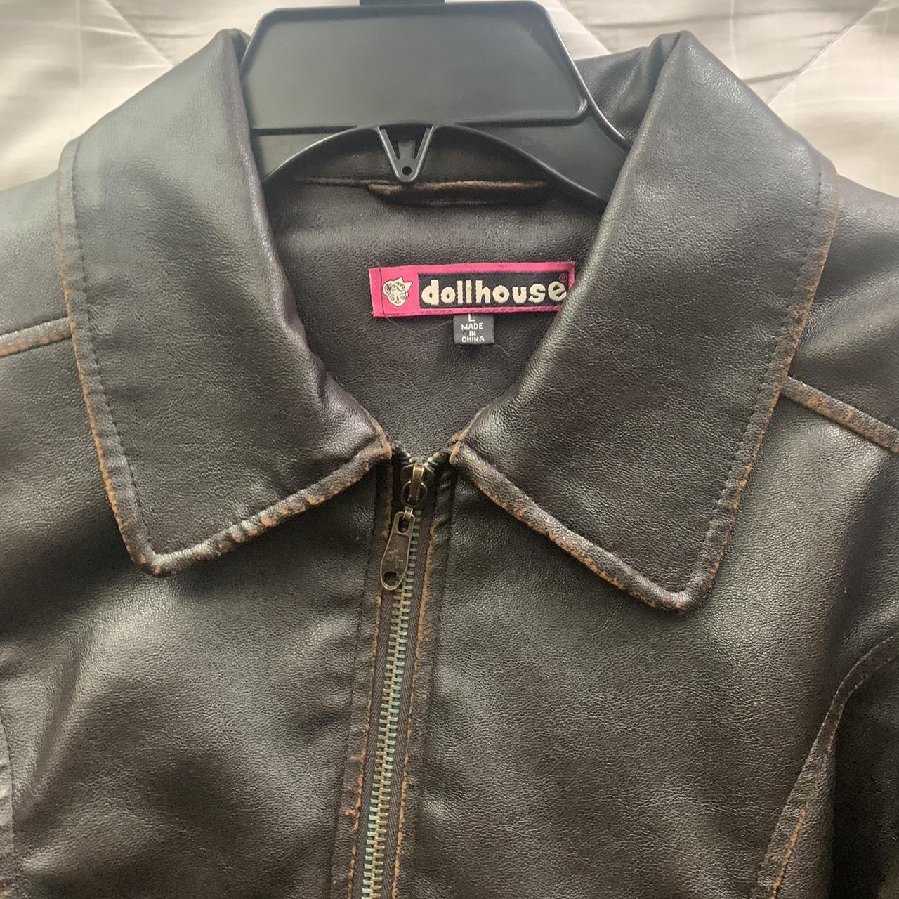 Dollhouse Women's Brown Jacket Depop