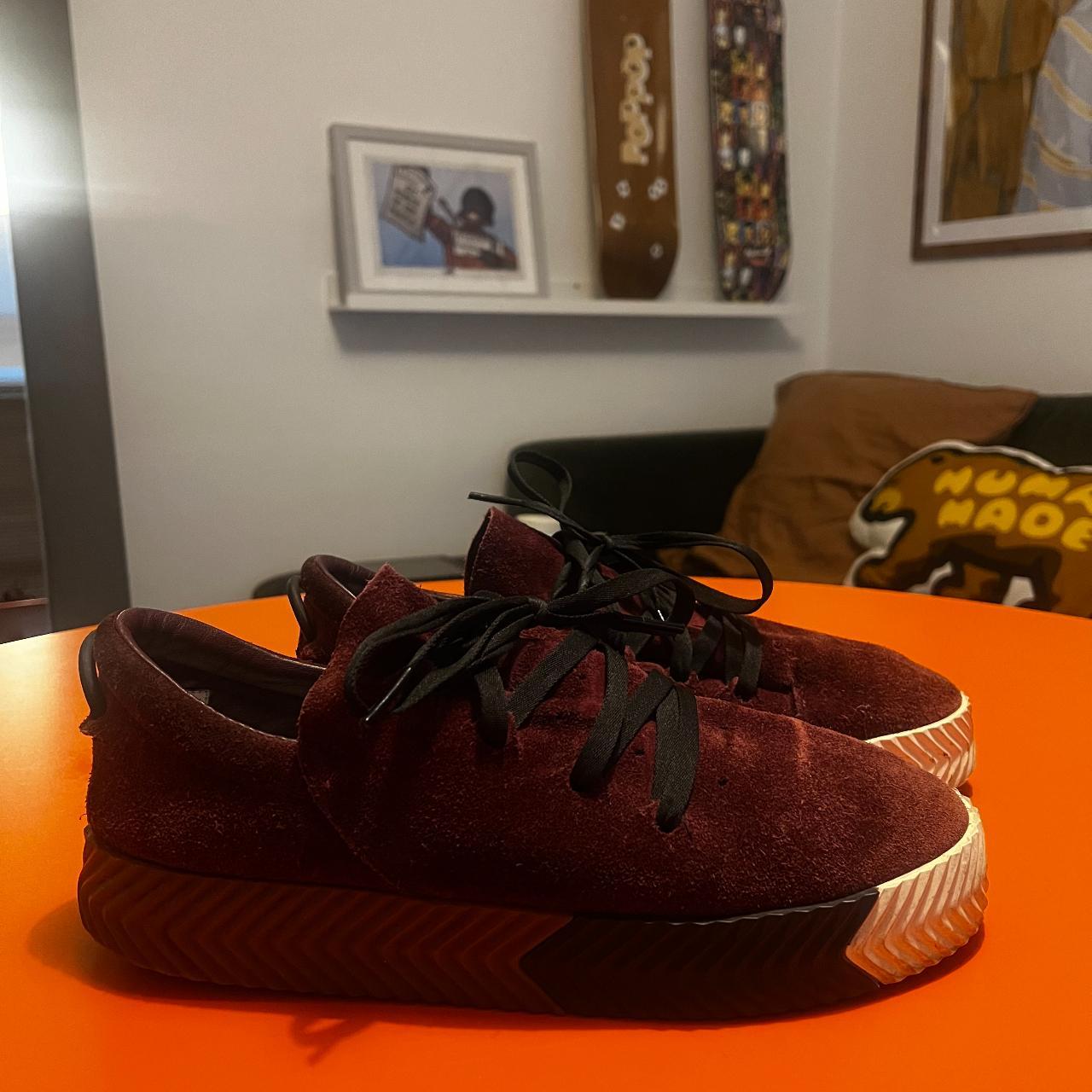 Alexander wang 2024 adidas maroon