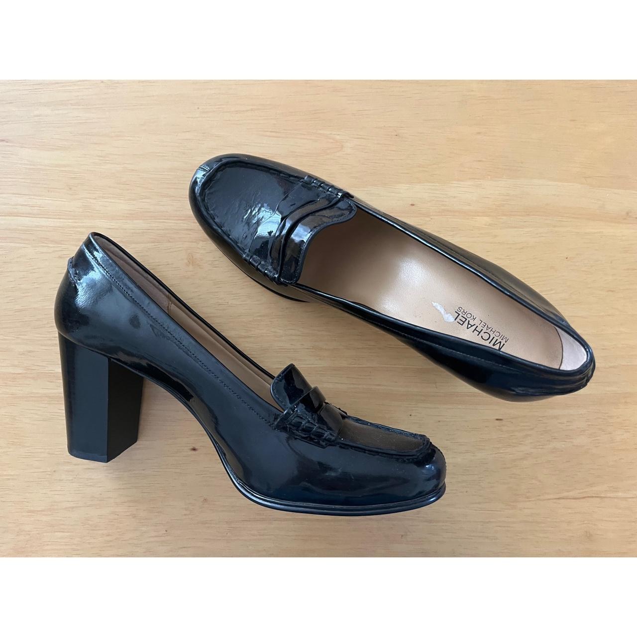 Michael kors hot sale black loafers