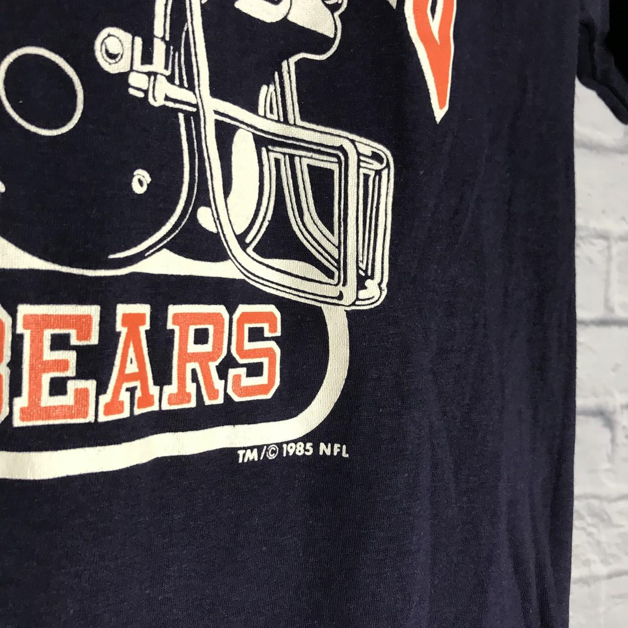 Vintage 1985 NFL Chicago Bears T-shirt Size: Medium - Depop