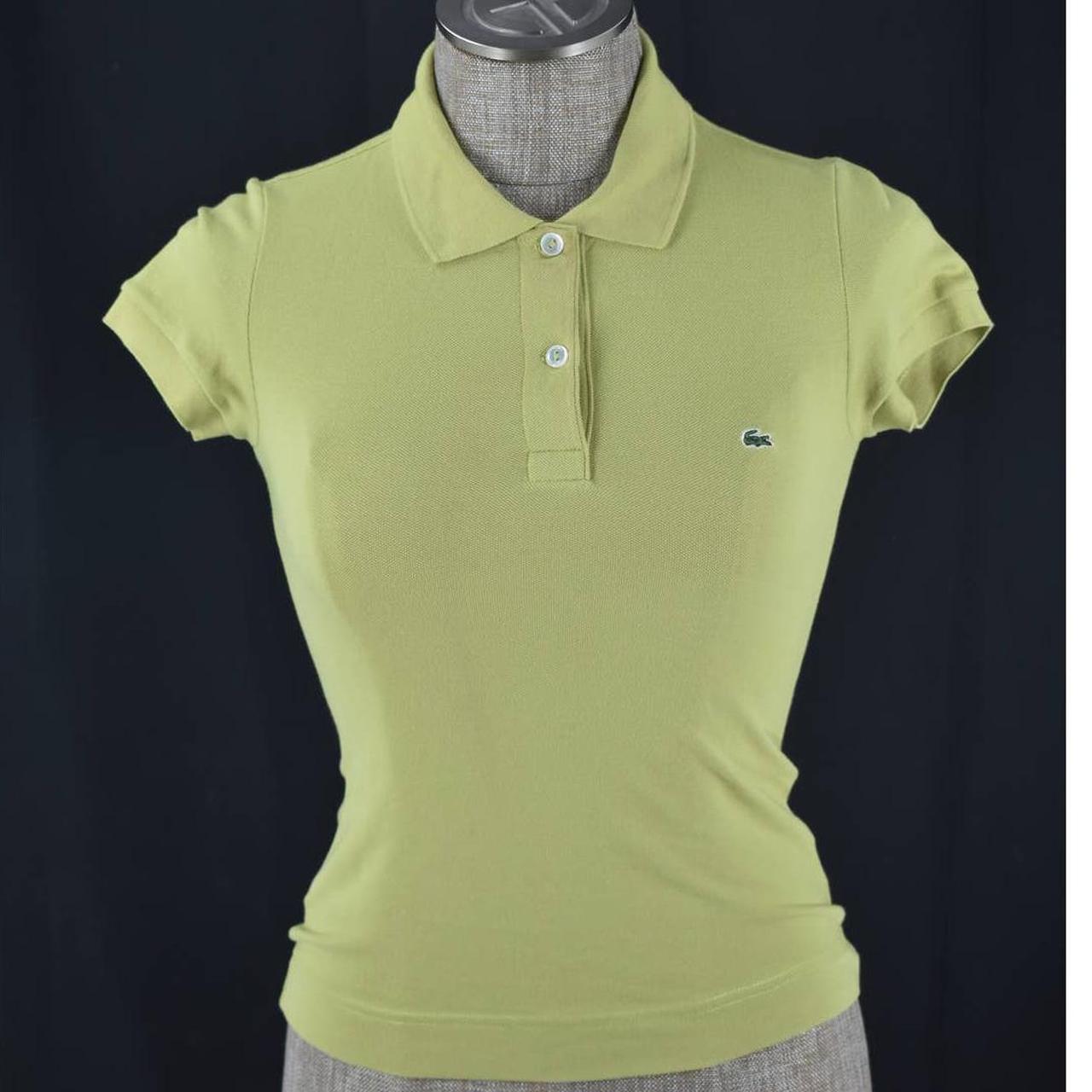 Lacoste Women's Green Poloshirts Depop