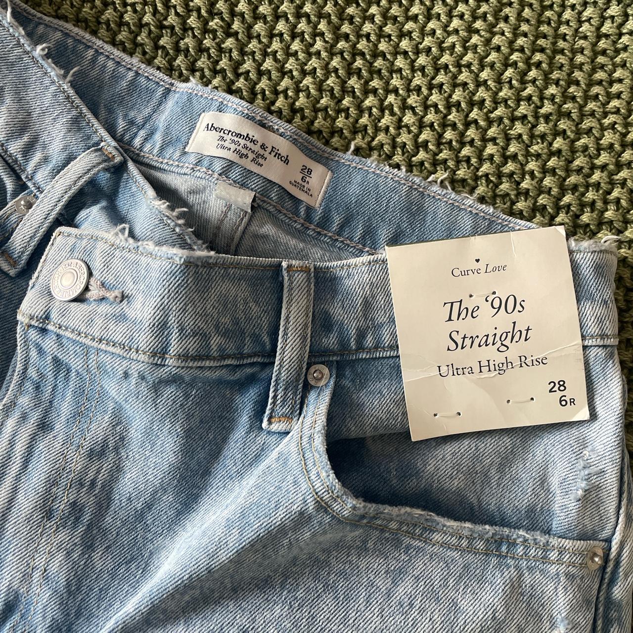 Abercrombie & Fitch Women's Blue Jeans (2)