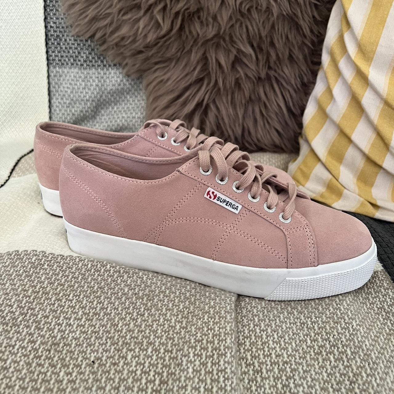 Superga pink suede online