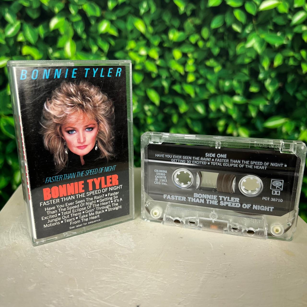 Bonnie Tyler Faster Than The Speed Of Light cassette... - Depop