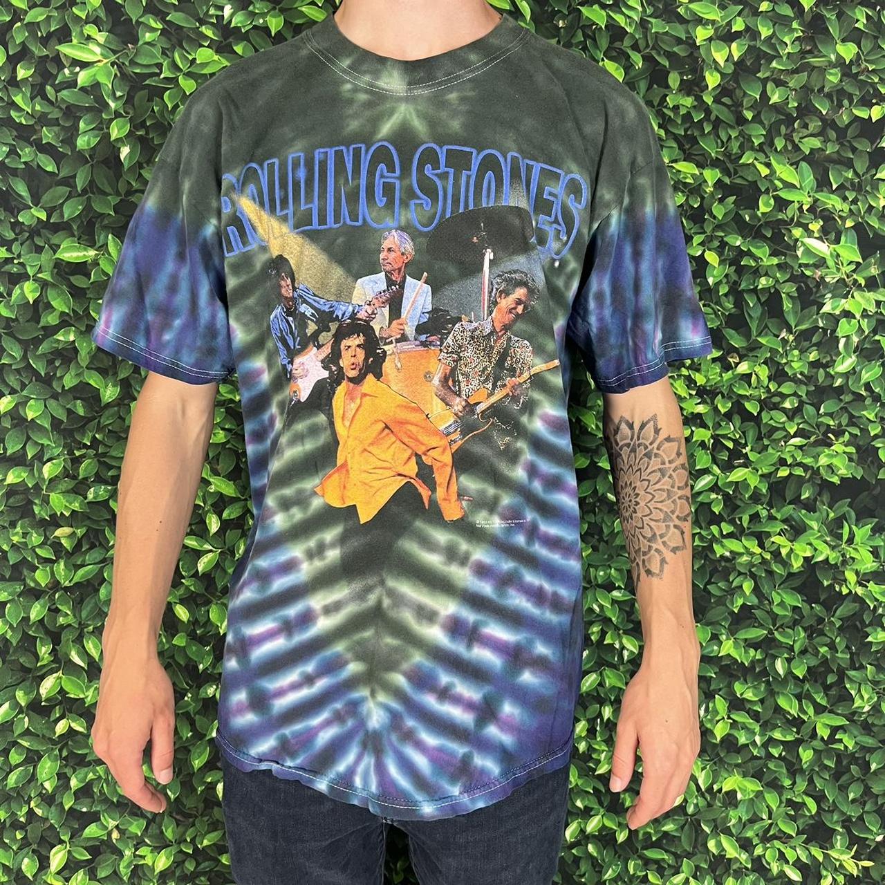 Vintage Rolling Stones Shirt Adult Small Black Band Tee