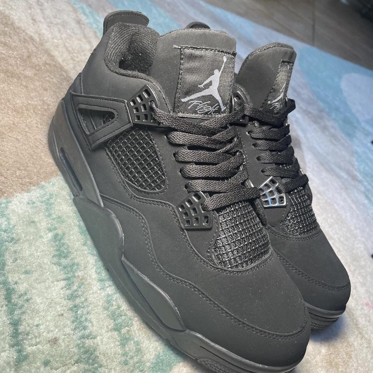 Jordan Men's Black Trainers | Depop