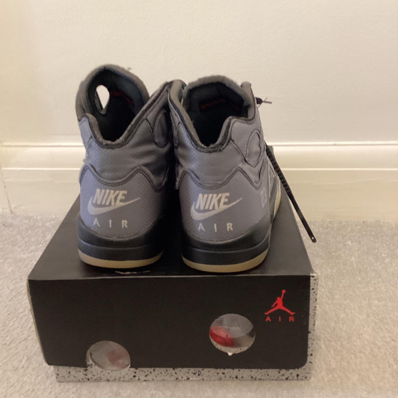 cleaning off white jordan 5