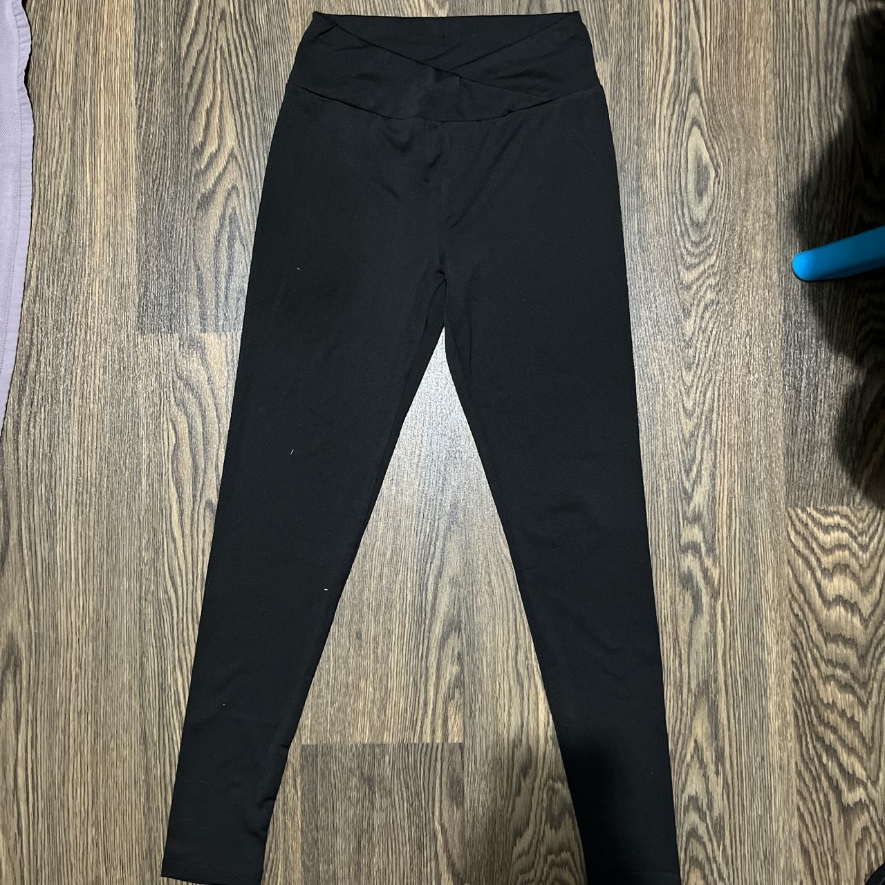 SHEIN Women's Black Leggings | Depop