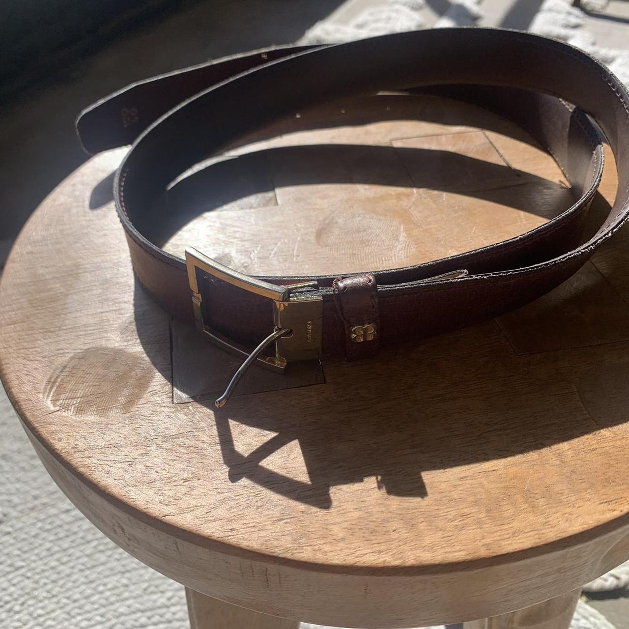 Balenciaga Men's Brown Belt | Depop