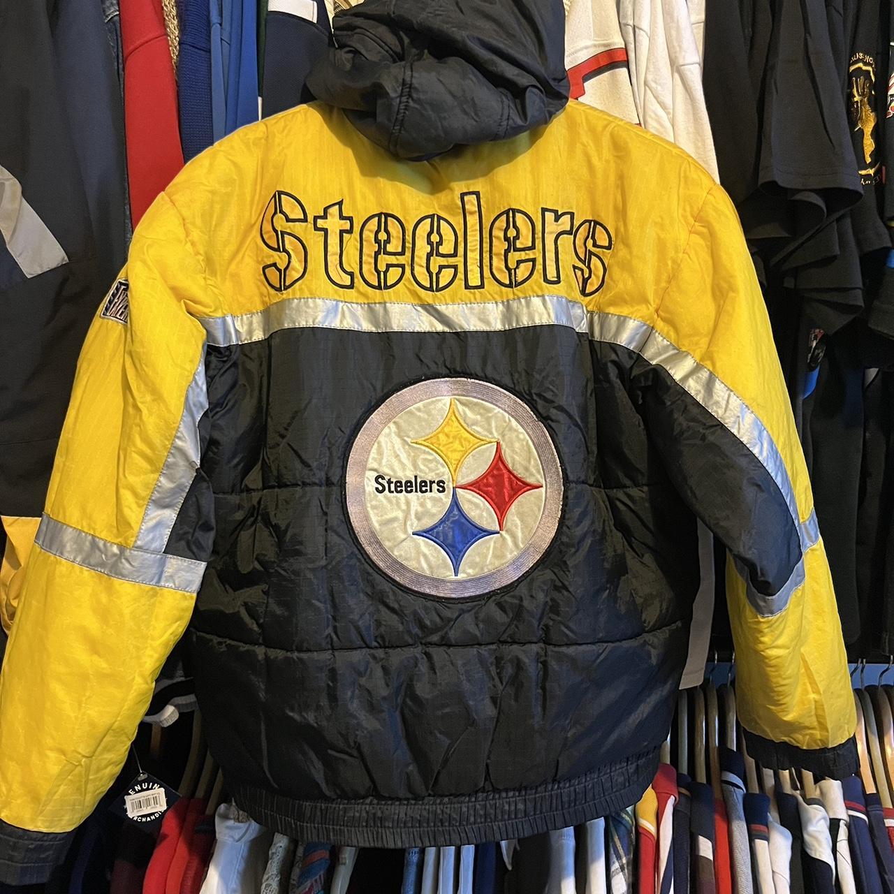 yellow steelers jacket