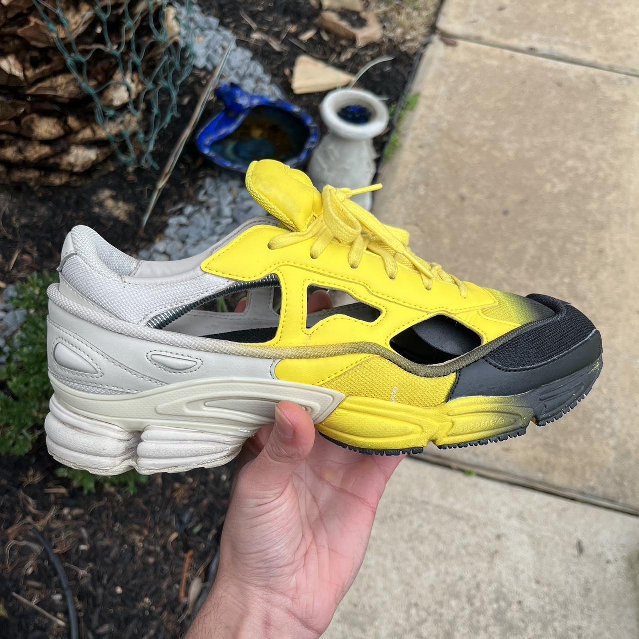 Raf Simons Men's Yellow and Black Trainers