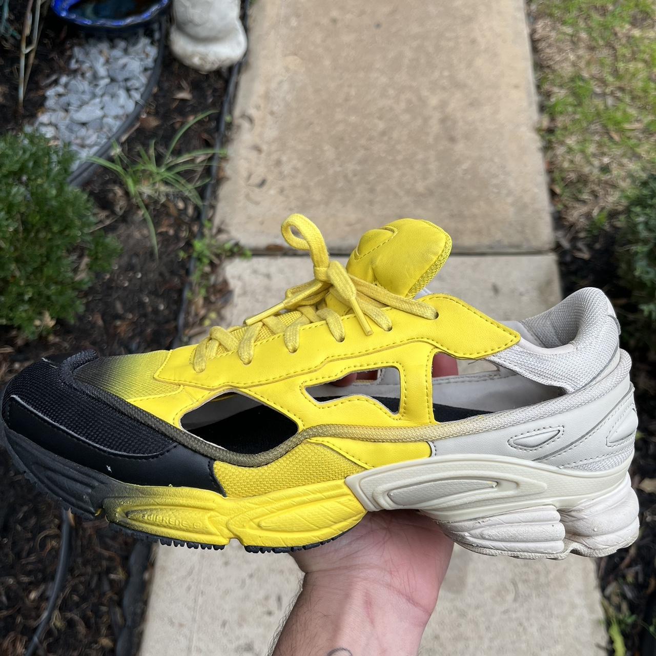Raf Simons Men's Yellow and Black Trainers (2)