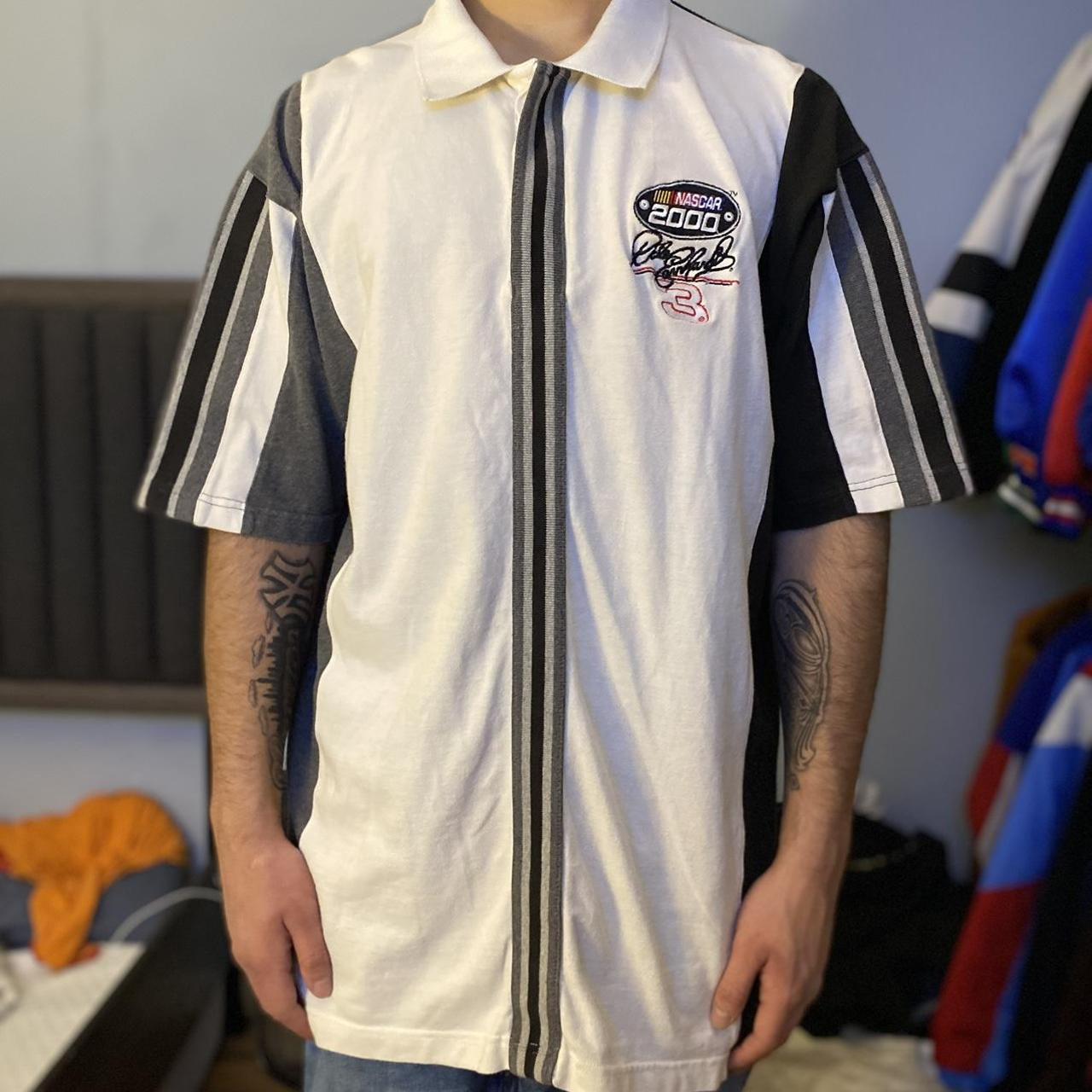 nascar button up shirts