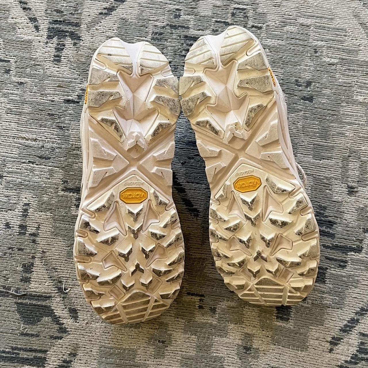 Cream Hoka Anacapa Low GTX shoes are women size US... Depop