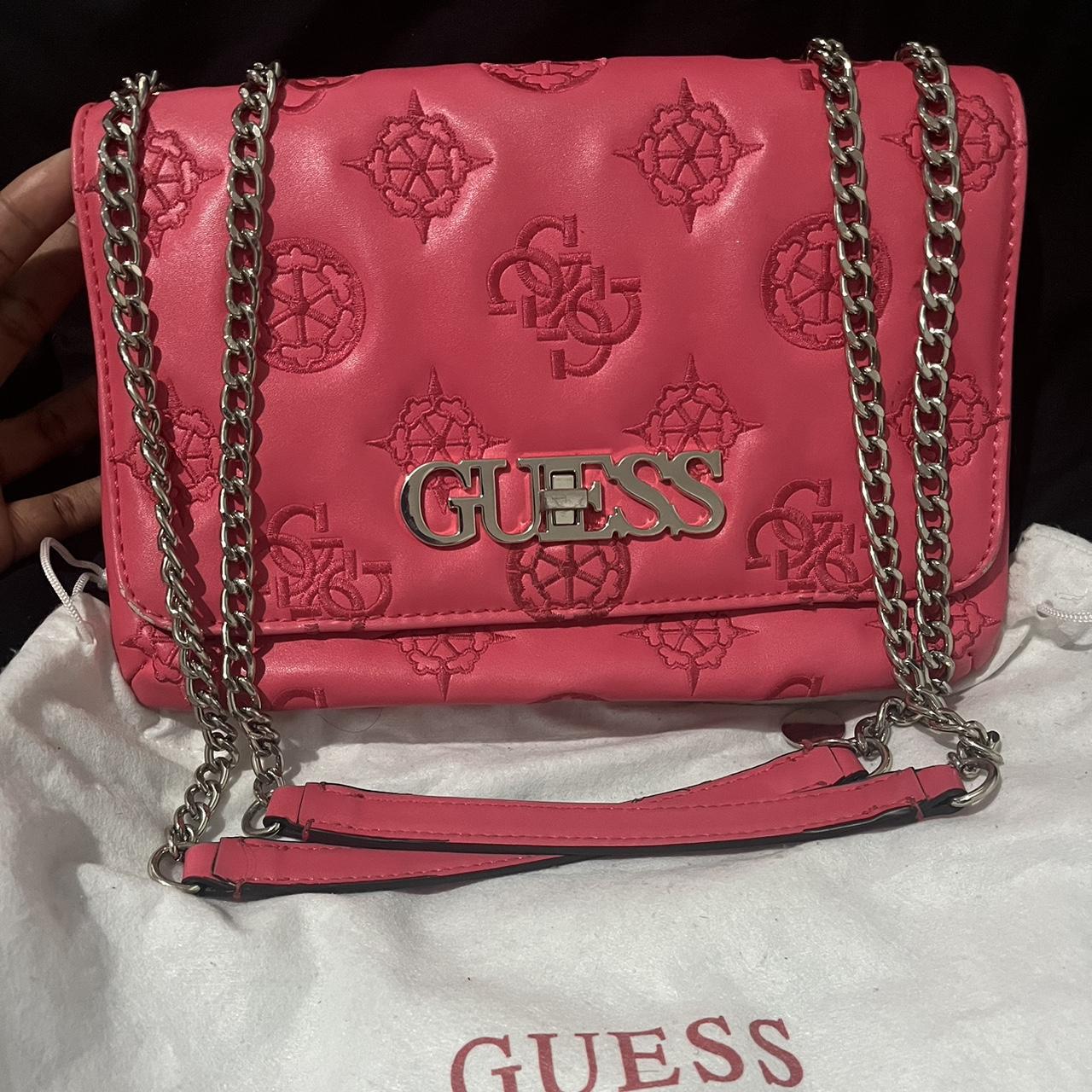 Rare pink vintage guess bag😍 Really sad to let this... Depop