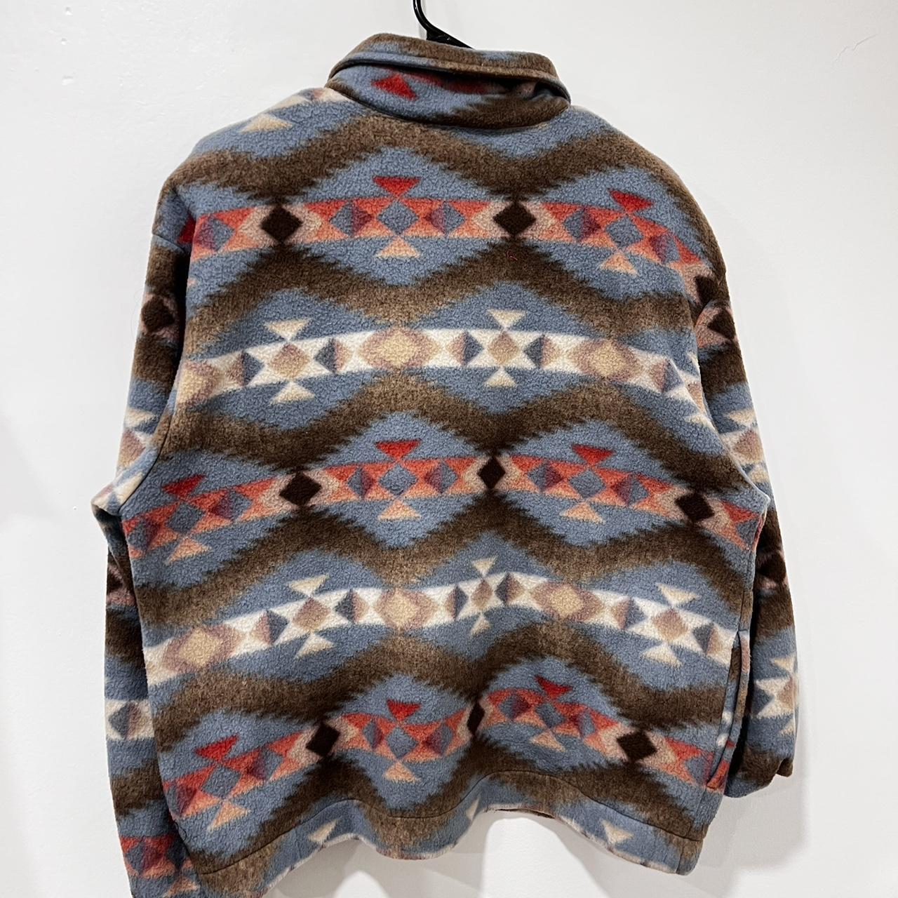 Pendleton Men's Sweater - Multi/Brown - S – Vinta… - image 4