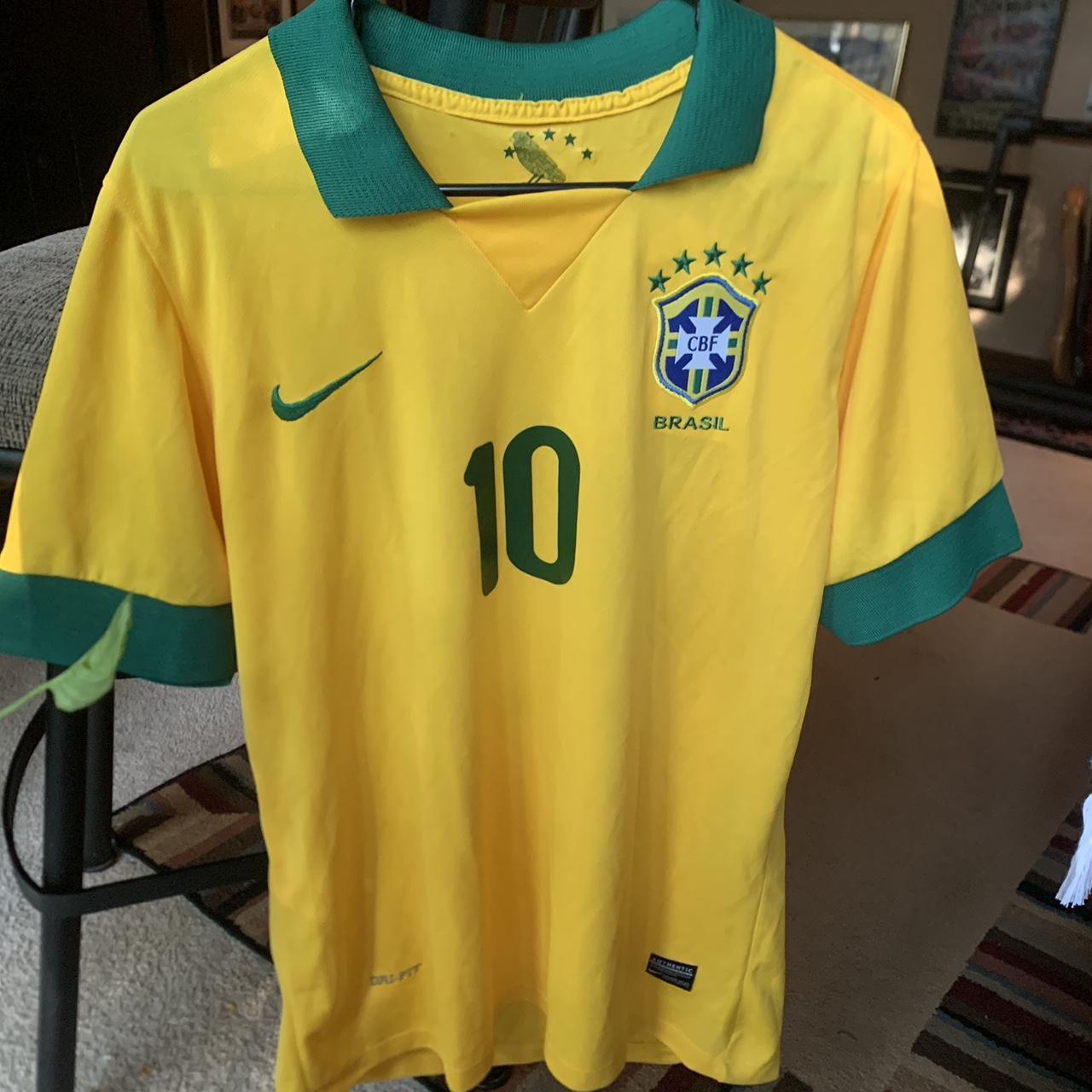 Rare 2014 Nike Brazil Neymar JR Jersey Third Kit. - Depop