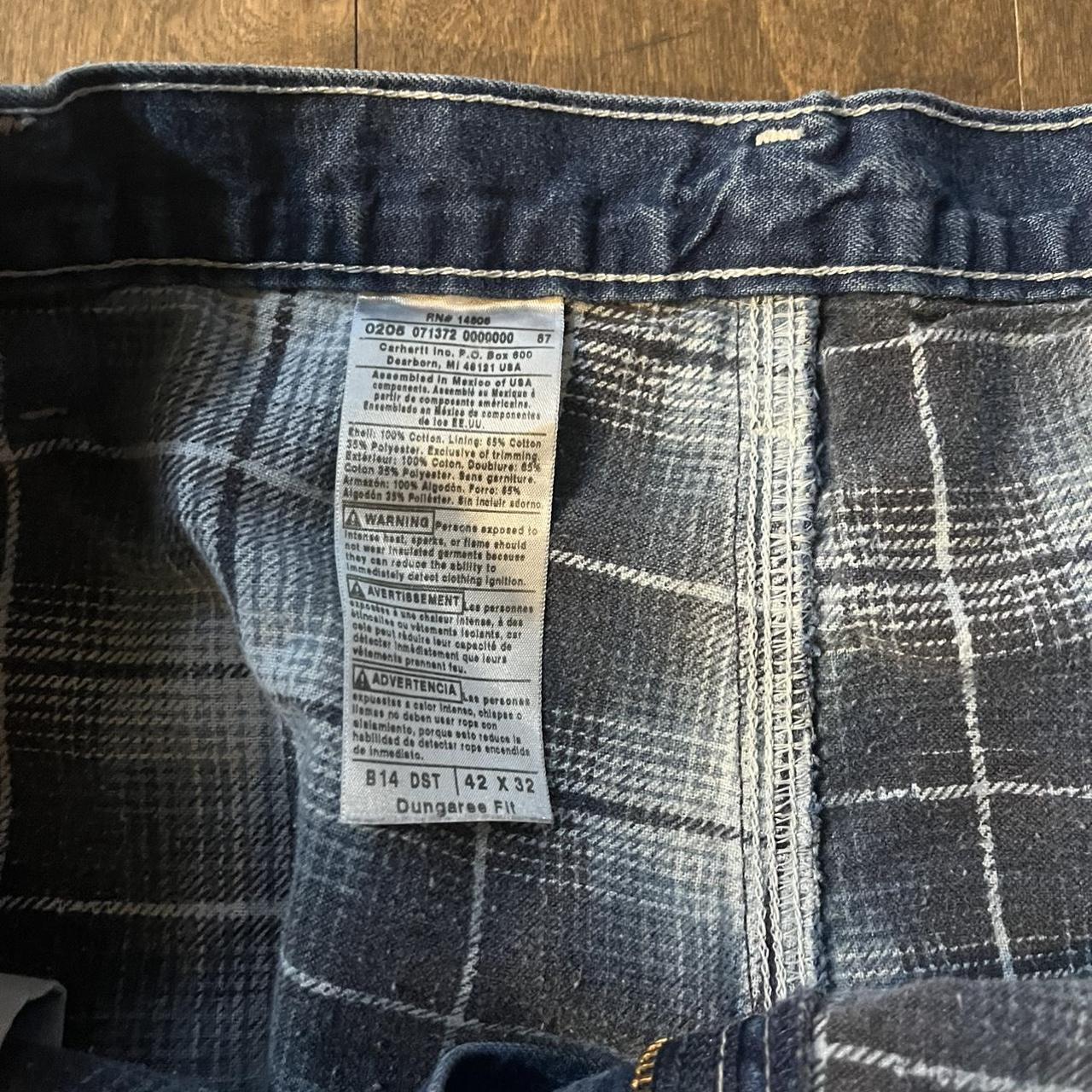 Carhartt Men's Blue Jeans (4)