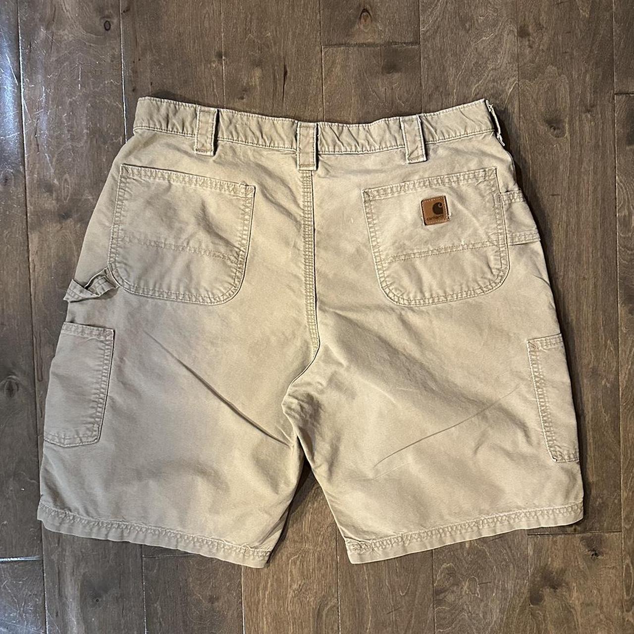 Carhartt Men's Tan Shorts | Depop