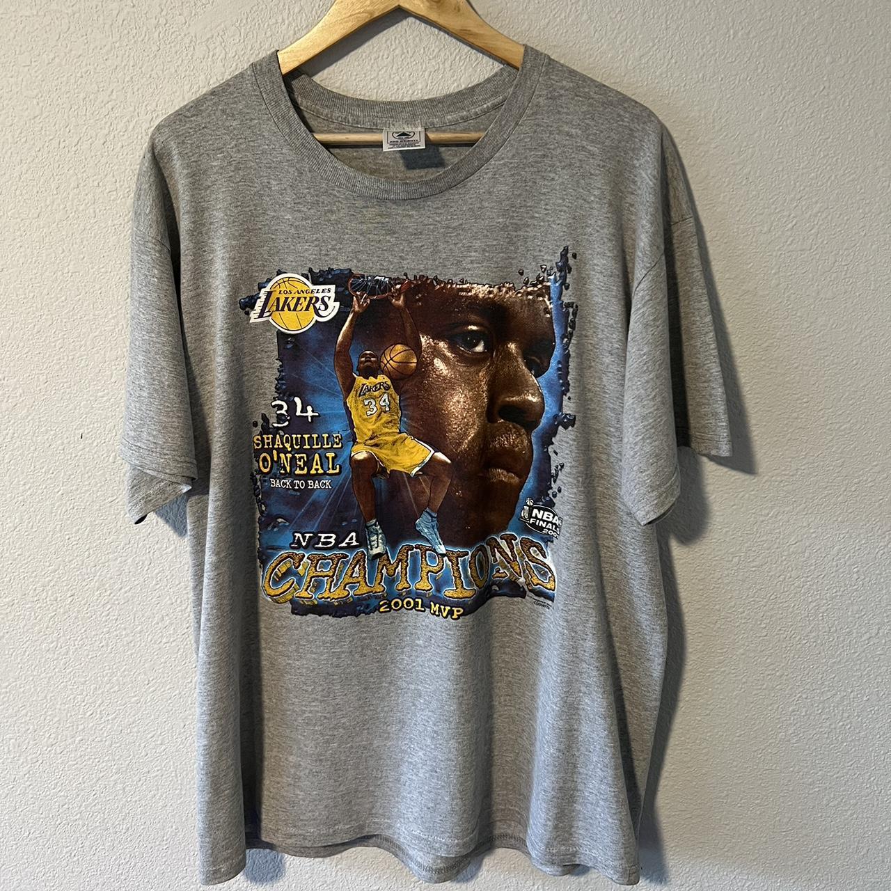 Shaquille O'Neal Los Angeles Lakers - New Vintage T shirt