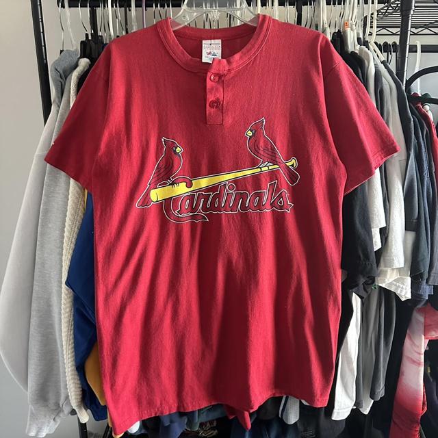 Vintage Y2K St. Louis Cardinals Tshirt Youth XL or - Depop
