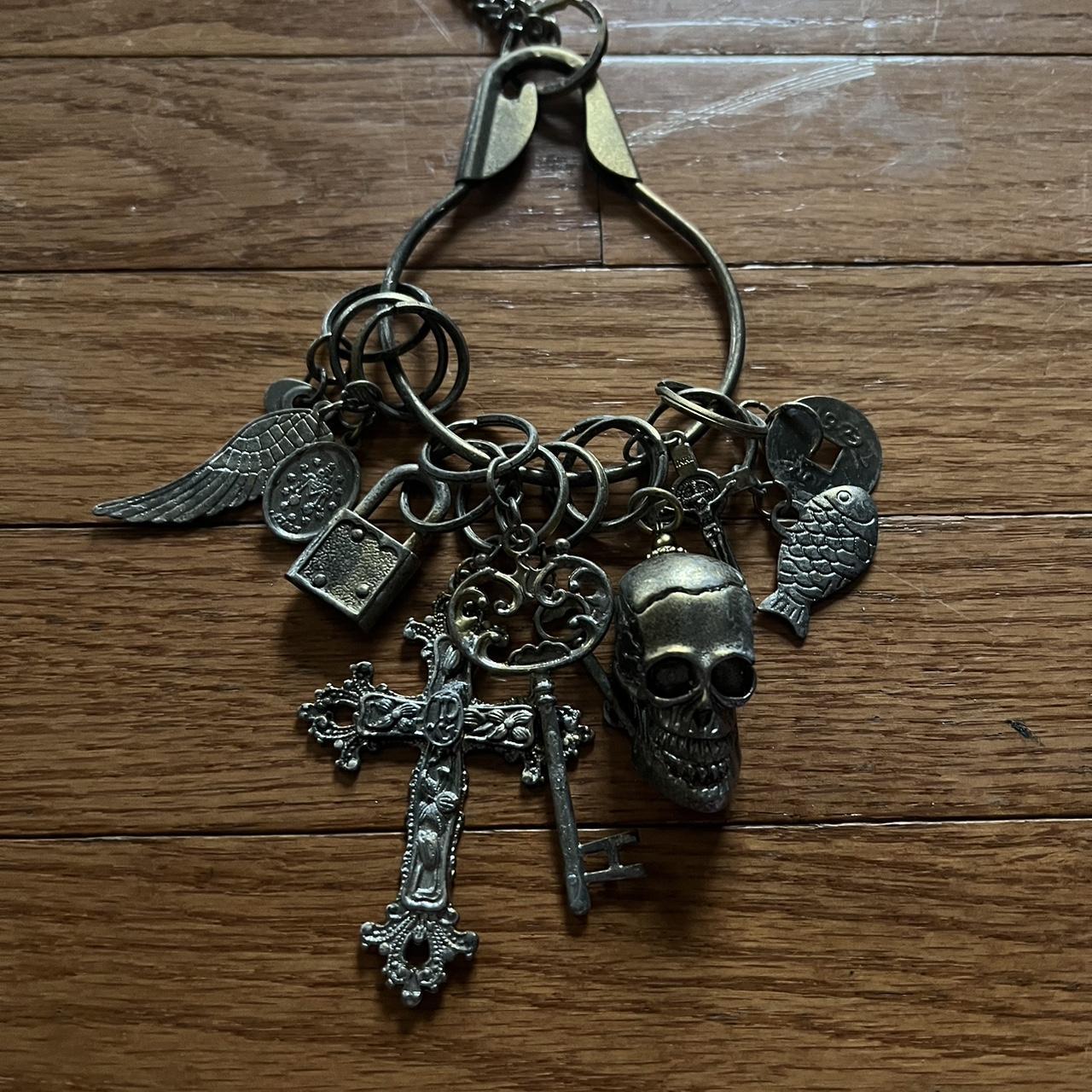 Jean Paul Gaultier Gaultier Safety Pin chain-link Necklace