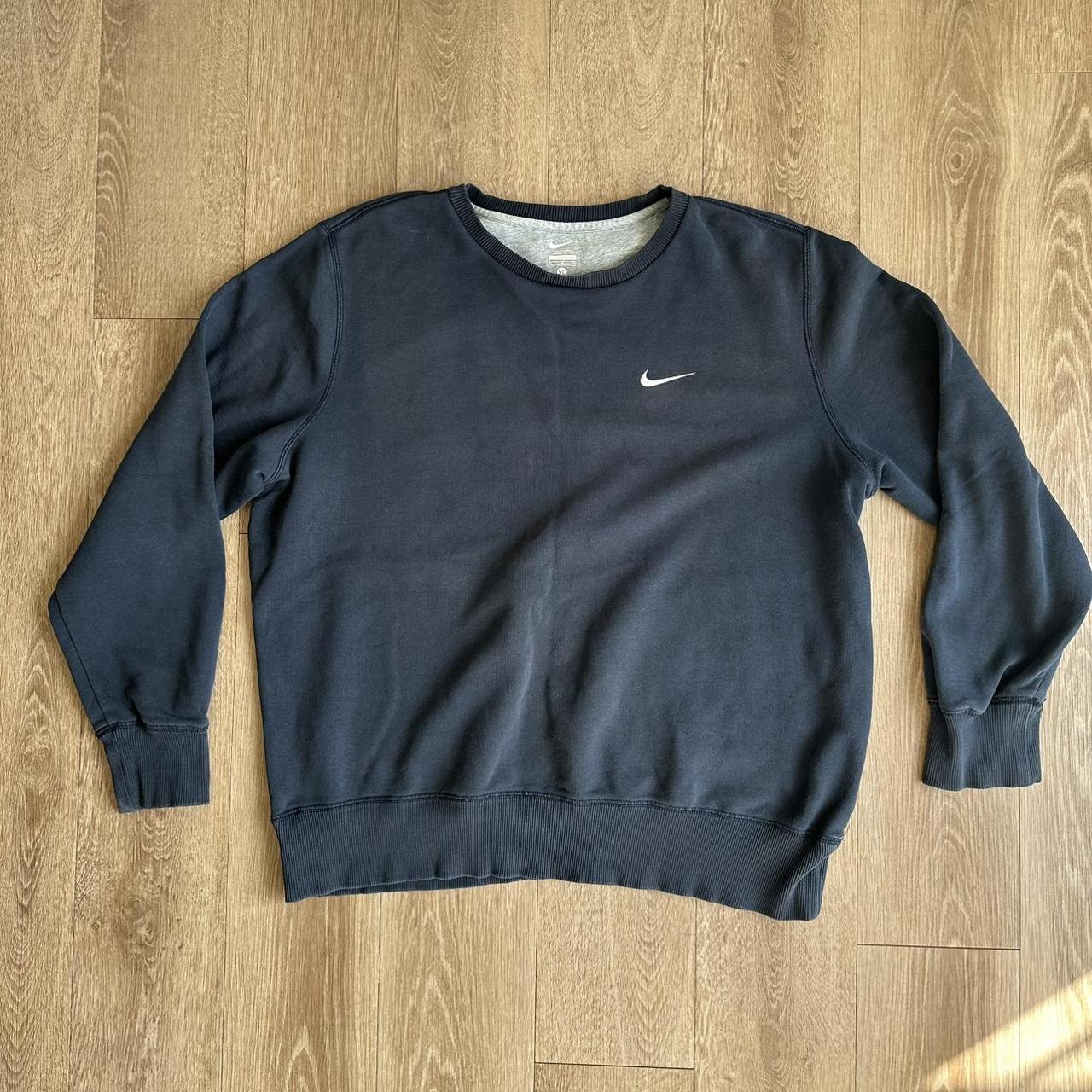 mens nike navy sweatshirt
