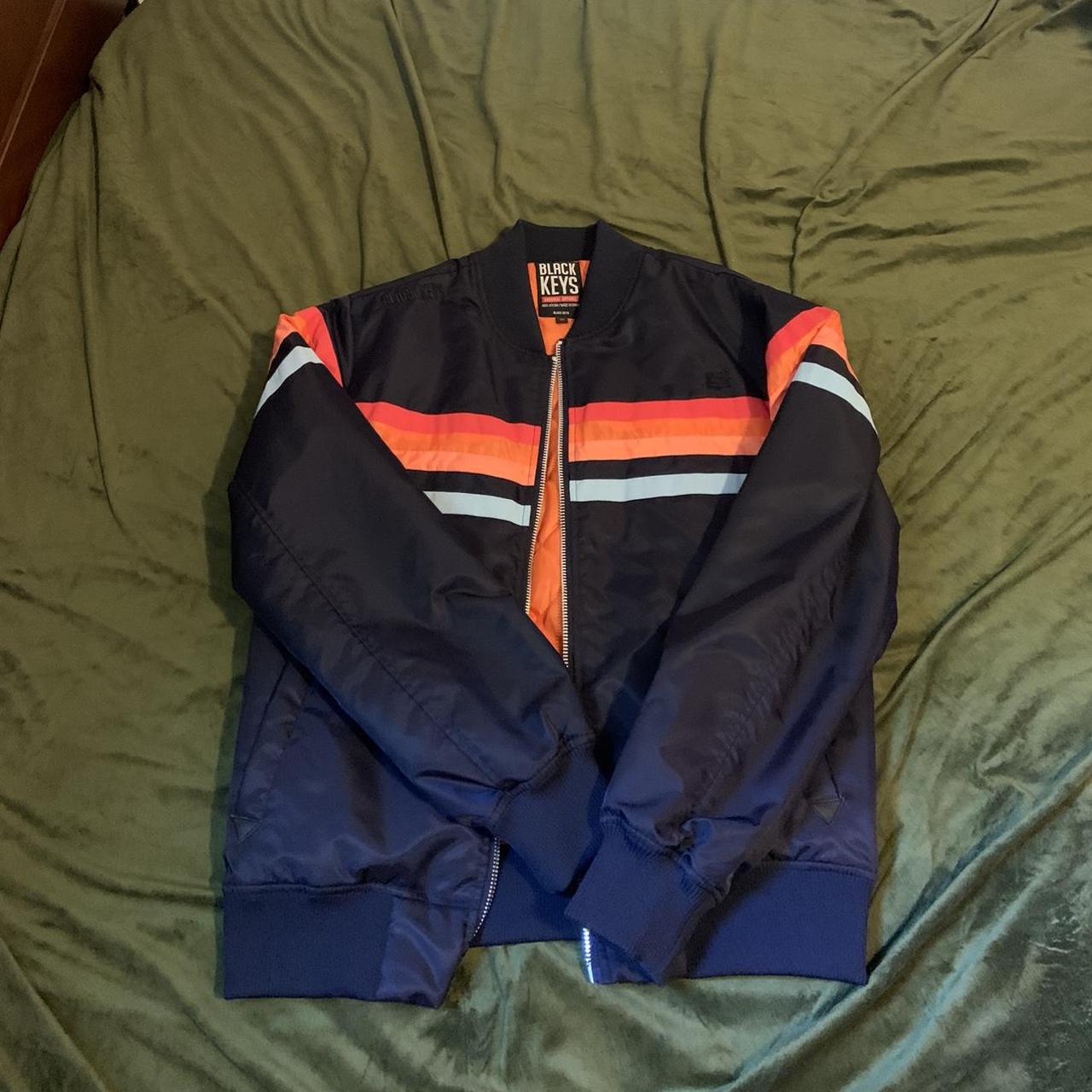 Black keys hotsell bomber jacket