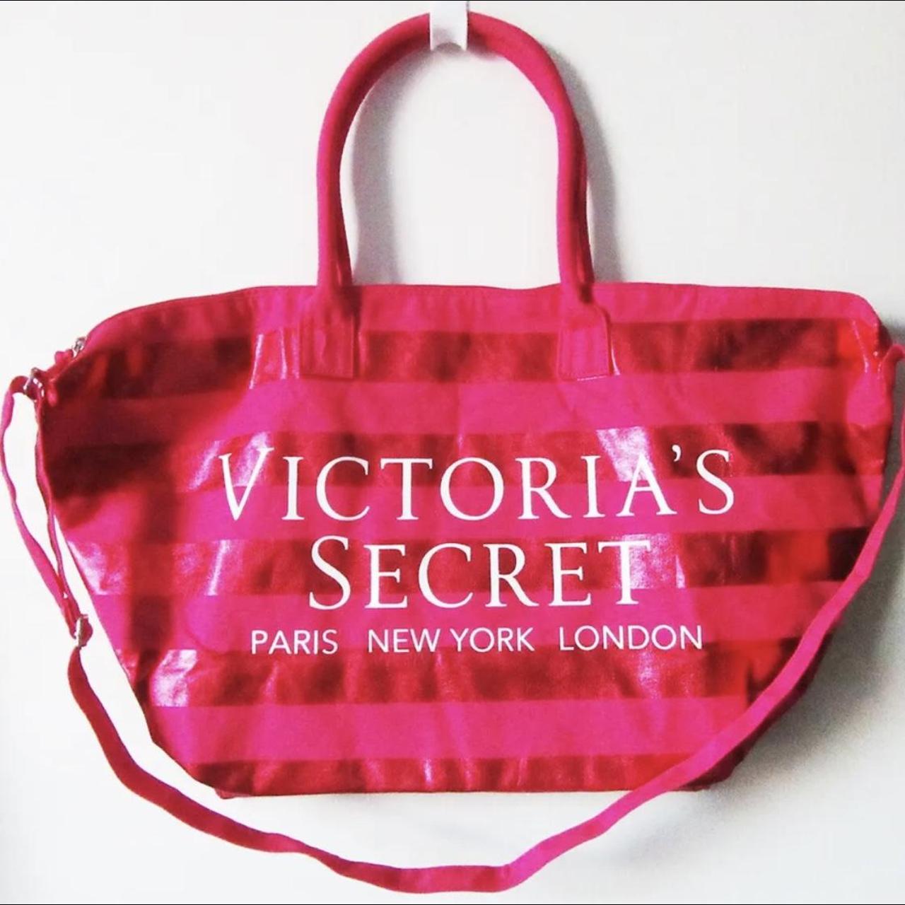 Victoria's Secret Gigantic Hot Pink Tote! Feature - Depop