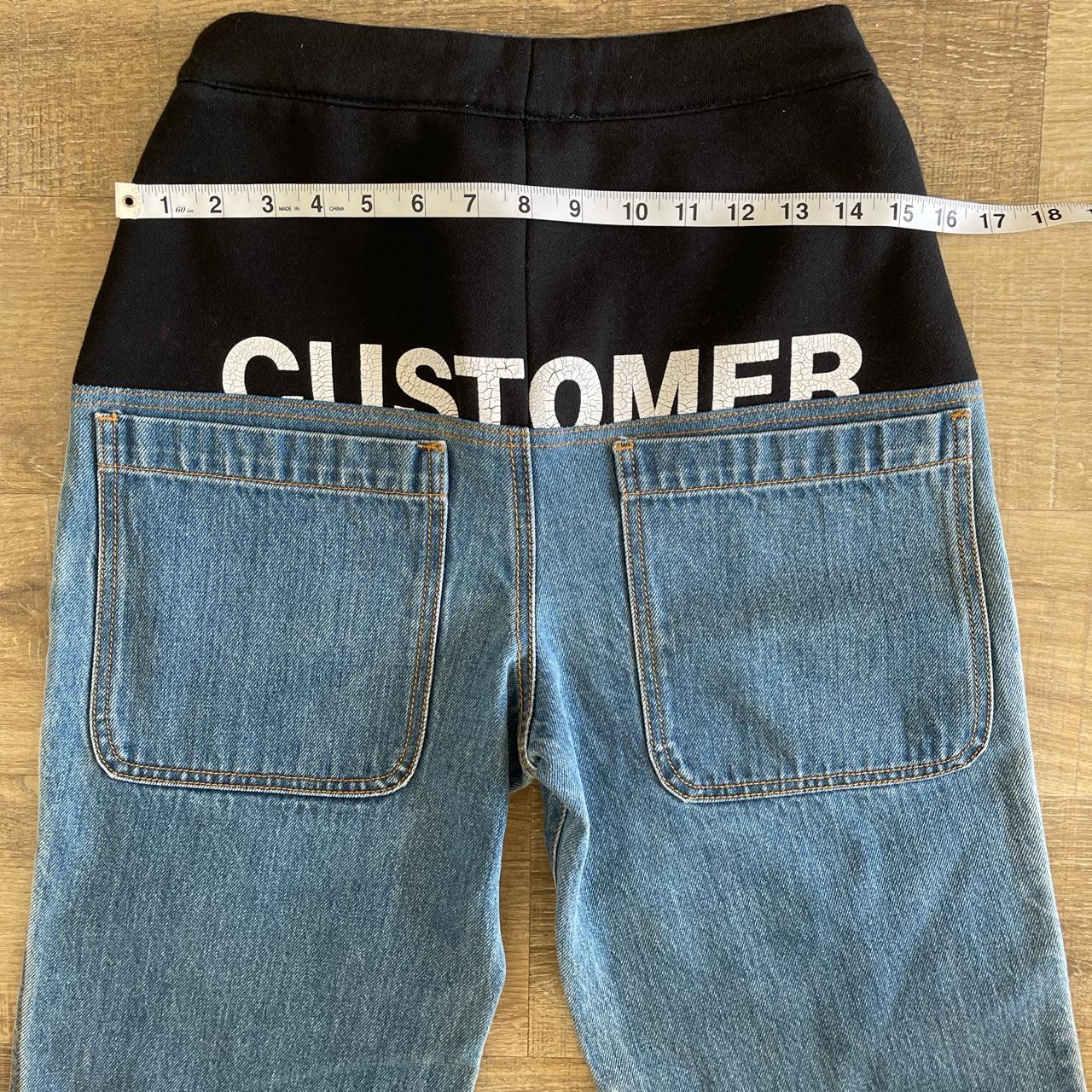 Telfar Denim / Sweat Pant Rare / Worn Once Unisex... - Depop