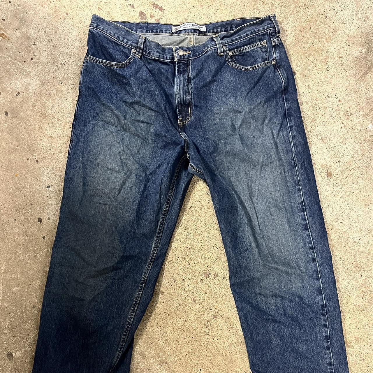 Harley Davidson Men's Jeans Depop