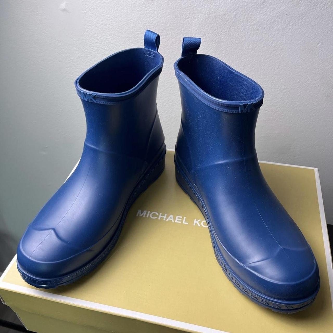 Michael kors clearance navy boots