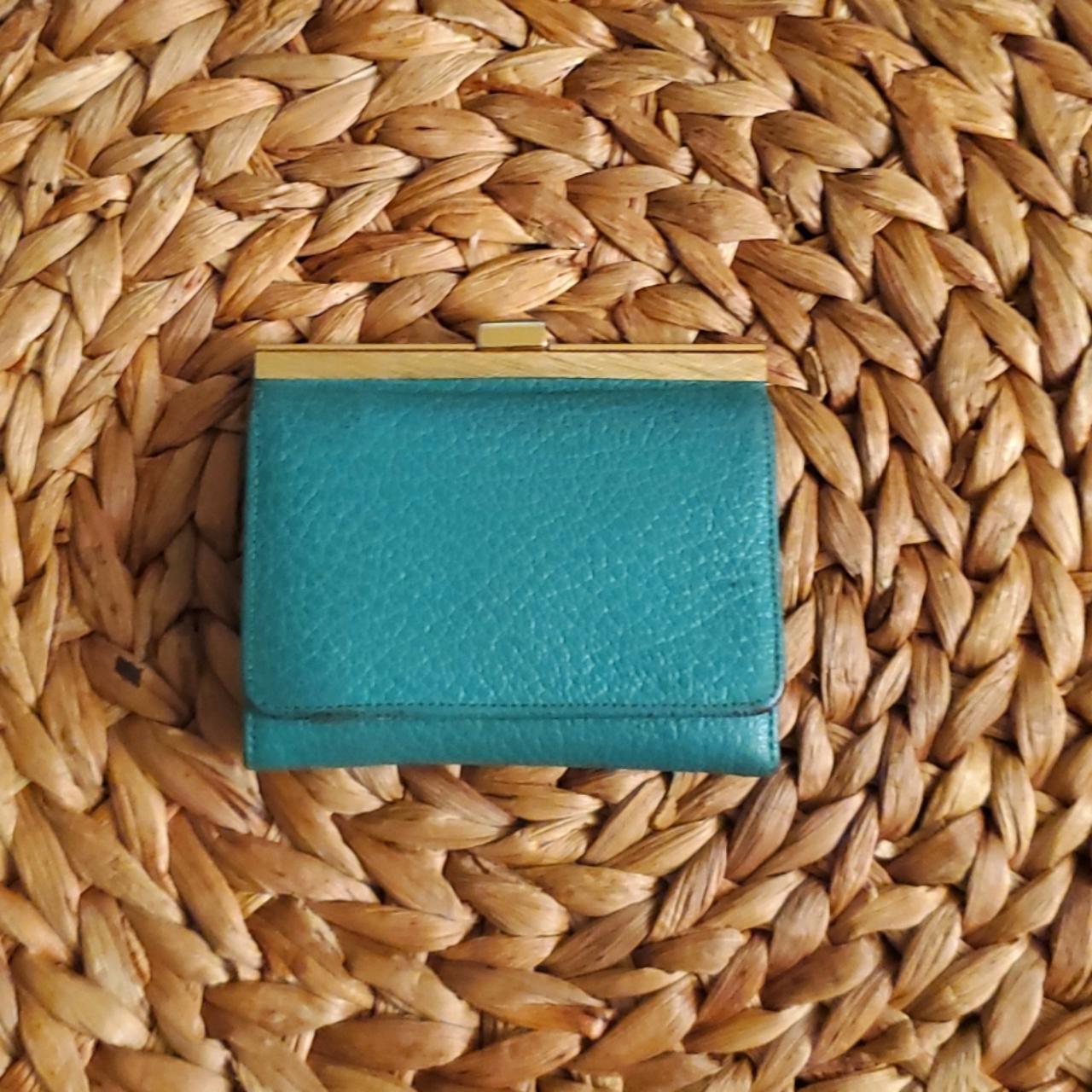 VTG Koret Kidskin Coin Purse Green Wallet VTG Koret