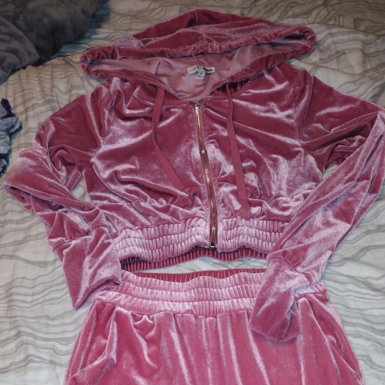 Fashion Nova Velour Tracksuit - NO PAYPAL PAYMENTS... - Depop