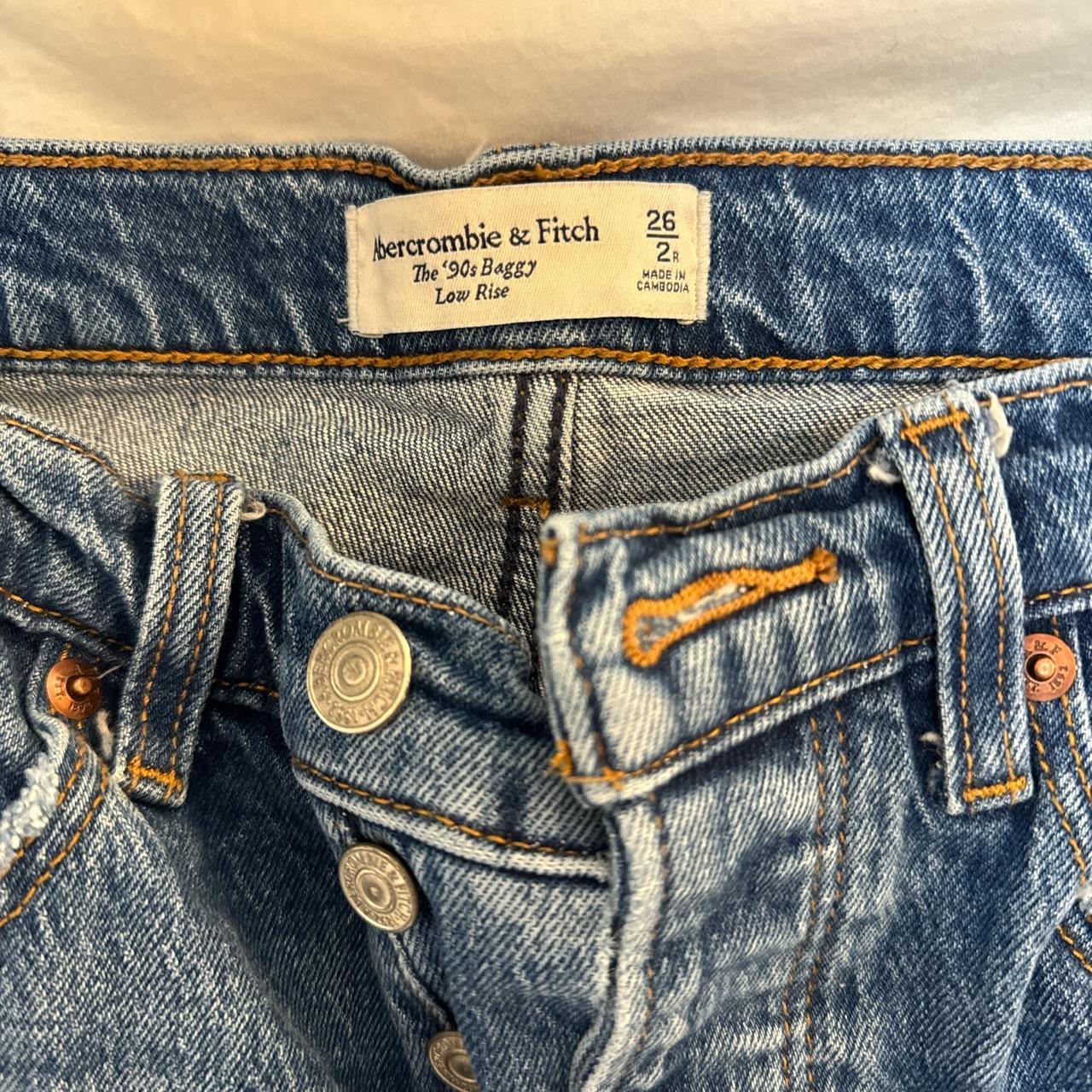 The 90’s Baggy Low Rise Jeans Reference: 5’4 ft;... - Depop