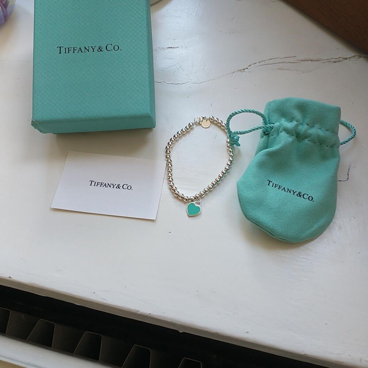 Tiffany♡ ページ Tiffany & Co. Heart Tag Double Chain | Depop