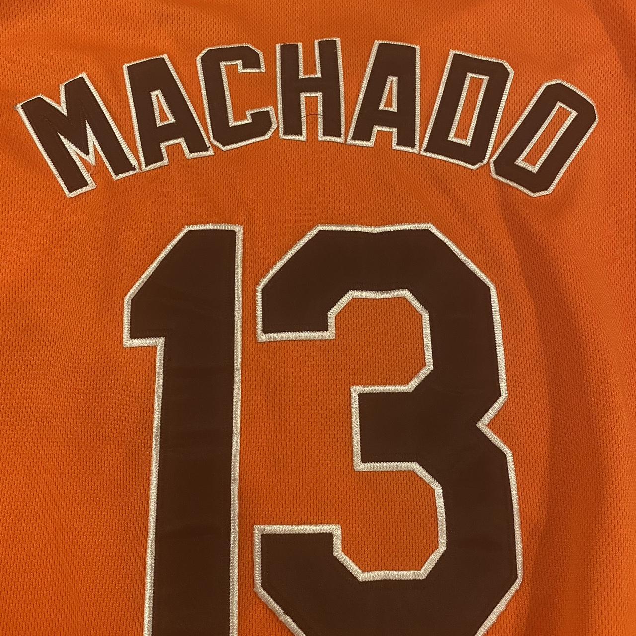 baltimore orioles manny machado baseball jersey sz - Depop