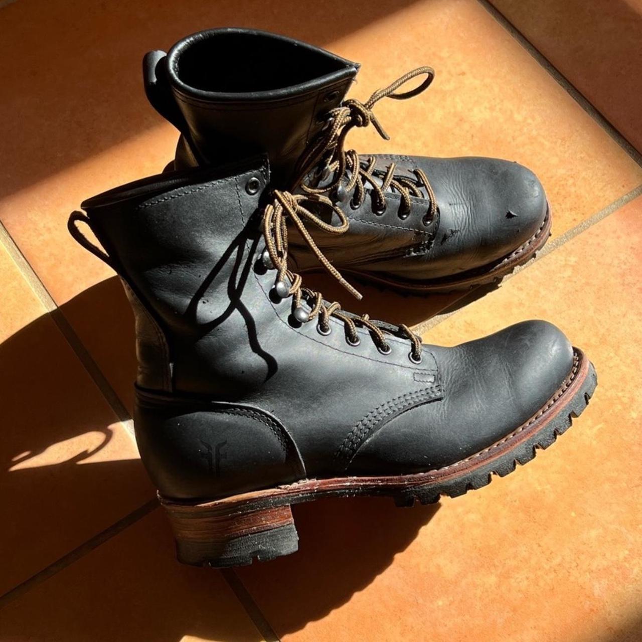 Frye logger 8g boots hotsell